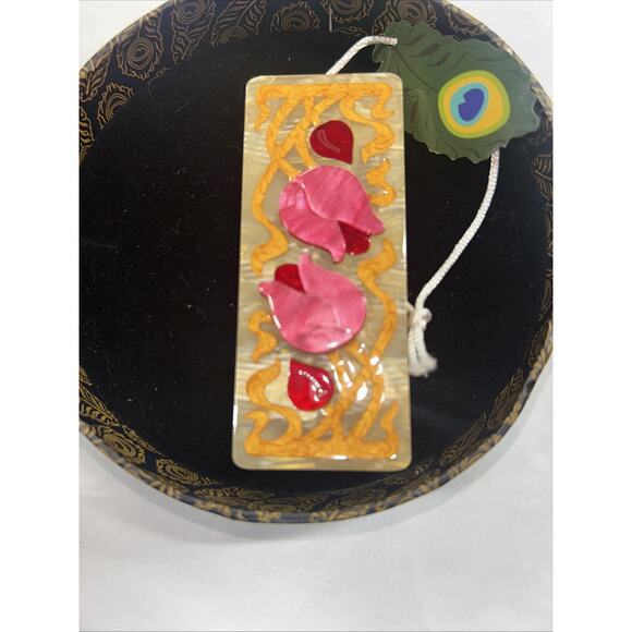 Erstwilder Brooch - Flower And Thorn - Art Nouveau Brooch. NIB. - Picture 3 of 5